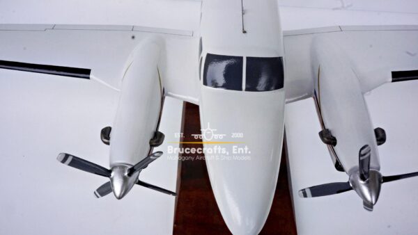 Model of Beechcraft King Air C90 with detailed craftsmanship.